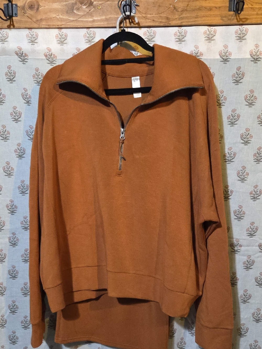 Spanx Air Essentials  Half-Zip Pullover And  Wide Legged Pants SIZE 3X and 2x
